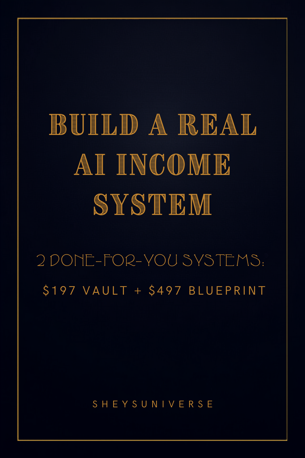 AI Income Engine Pinterest pin