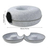 Felt Tunnel Round Cat Bed Hideout