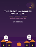 The Great Halloween Adventure! printable kids activity e-book cover