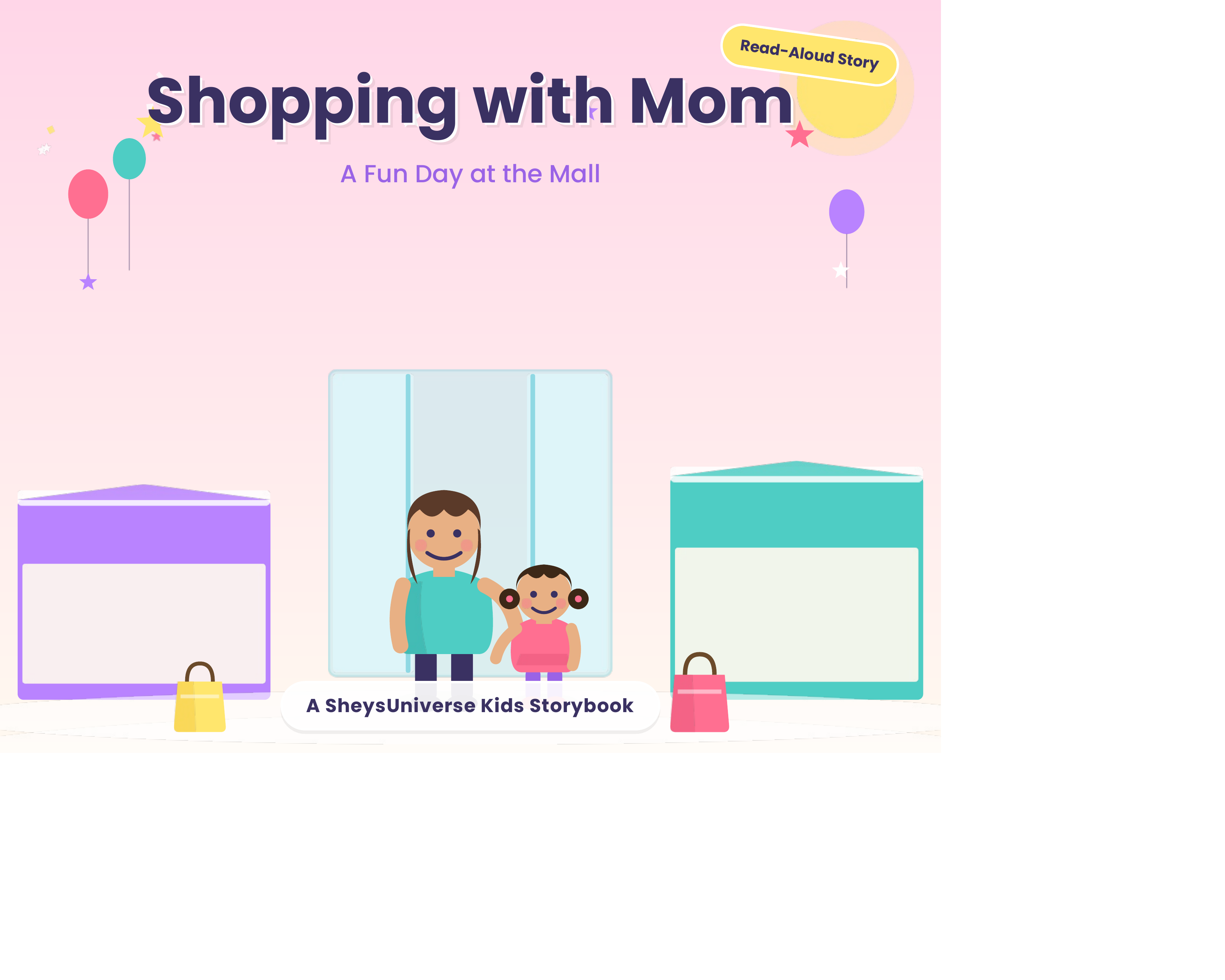 Shopping with Mom - English cover